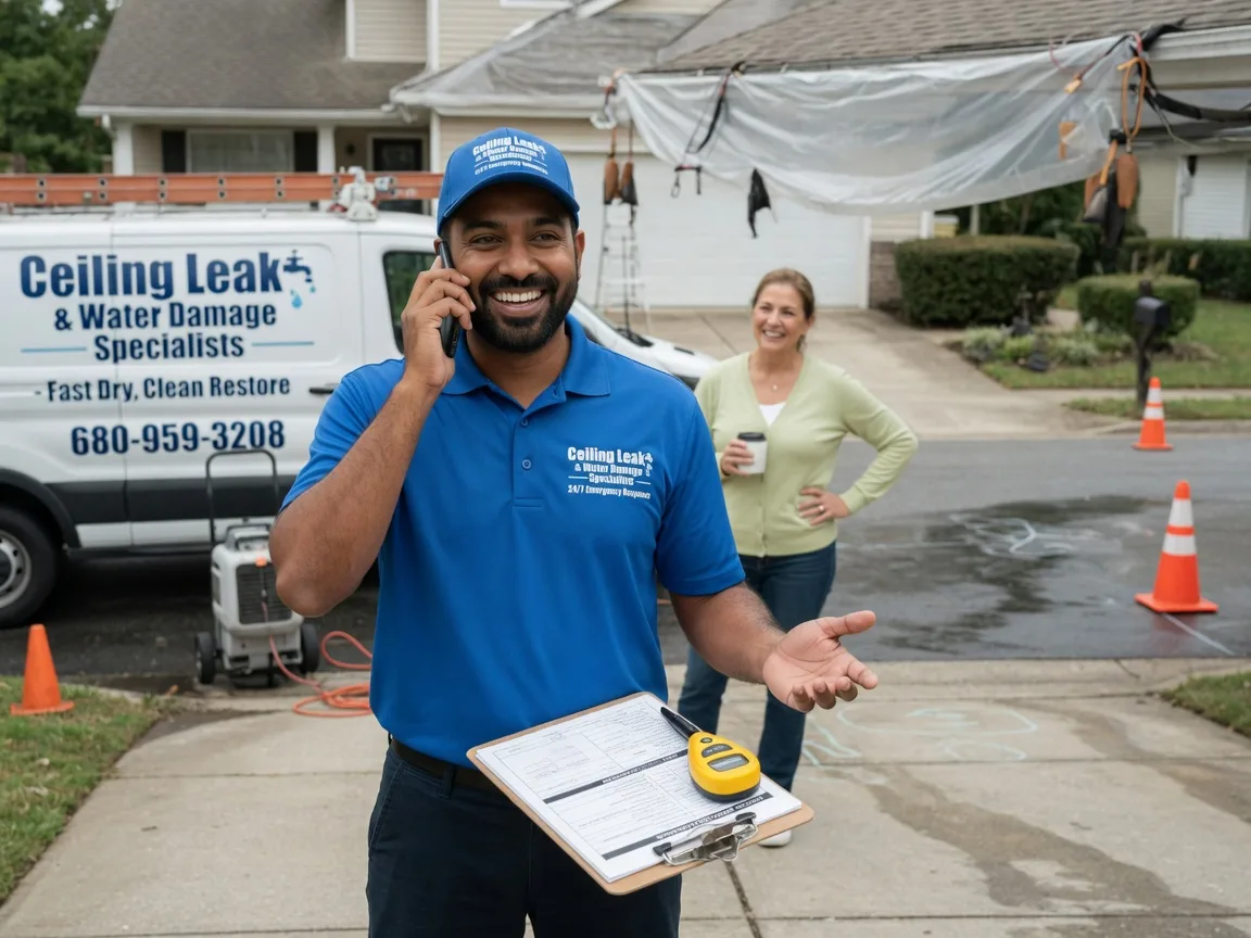 Ceiling Leak Cleanup Alba, TX FAQs